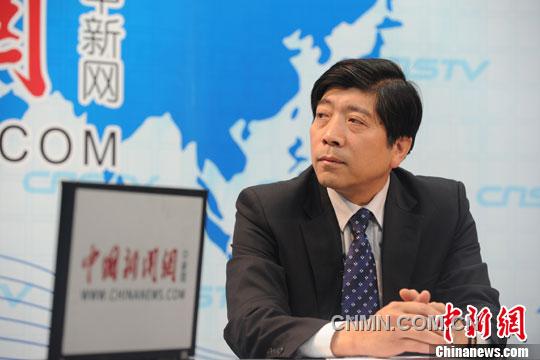 商務部國際貿易經濟合作研究院院長霍建國做客中新網視頻訪談。