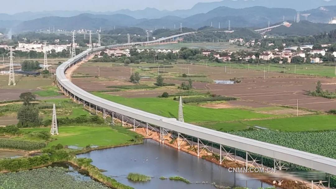 安徽寶鎂礦產(chǎn)品輸送廊道項目全線滿負荷調(diào)試成功